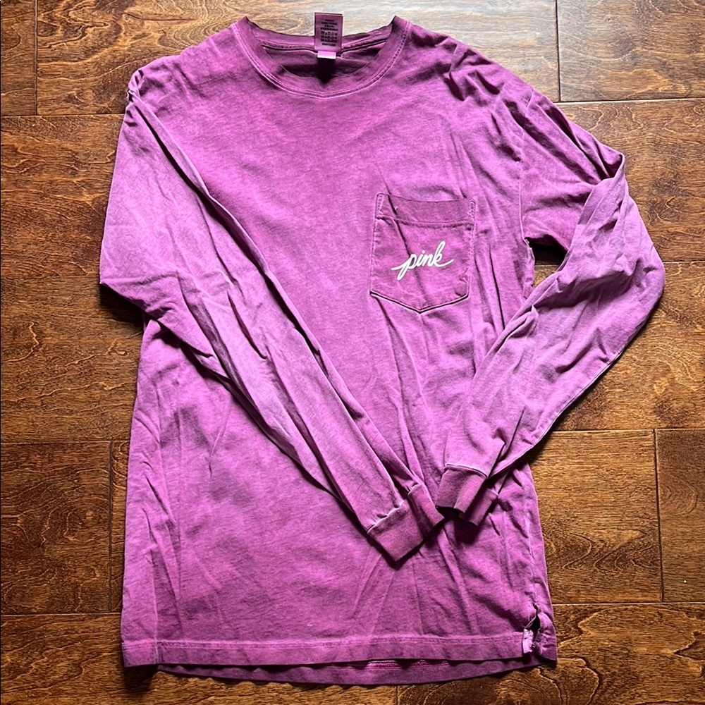 Pink Brand Long Sleeve Shirt